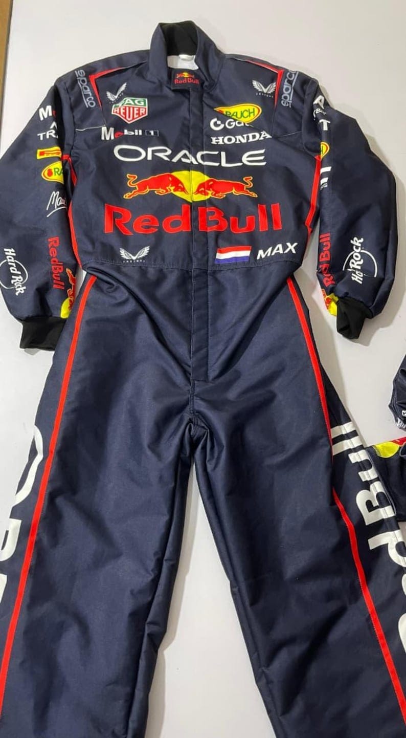 Red Bull F1 Racing Suit, Custom Karting Suit With Logo For Adult & Kids , Karting Suit Men ,Custom Kart Body Suit , Inspired 2026 ,Red Bull