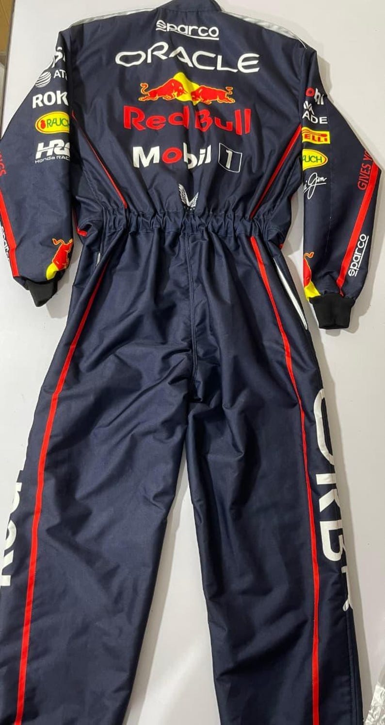 Red Bull F1 Racing Suit, Custom Karting Suit With Logo For Adult & Kids , Karting Suit Men ,Custom Kart Body Suit , Inspired 2026 ,Red Bull